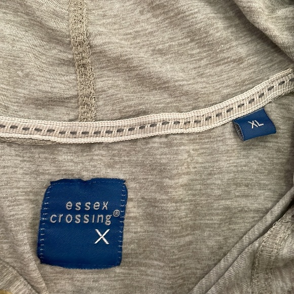 Hooded Long Sleeve Henley - Picture 2 of 2